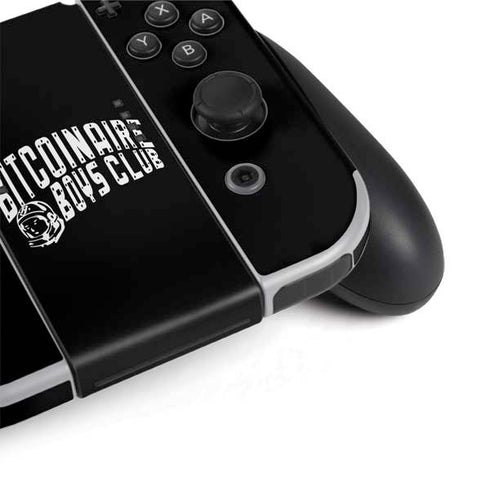 Bitcoinaire Boys Club Nintendo Switch OLED (2021) Skin